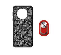 BMPNLSZ Funda para Cubot Kingkong ES 5 + Rojo Soporte Anillo- 8