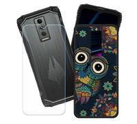 BMPNLSZ Funda para Doogee Blade 10 Pro Energy (6,56"), Cover Suave Silicona TPU Carcasa Caso Protectora Case + Cristal Templado Film Vidrio Protector de Pantalla - LH10