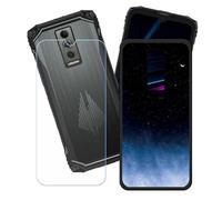 BMPNLSZ Funda para Doogee Blade 10 Ultra Energy (6,56"), Cover Suave Silicona TPU Carcasa Caso Protectora Case + Cristal Templado Film Vidrio Protector de Pantalla - LH46