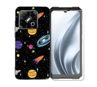 BMPNLSZ Funda para Doogee Blade GT Play, Suave Silicona TPU Canica Carcasa Caso Case + Cristal Templado Film Vidrio Protector de Pantalla para Doogee Blade GT Play - BST1