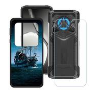 BMPNLSZ Funda para Doogee Blade20 Play (6,6"), Cover Suave Silicona TPU Carcasa Caso Protectora Case + Cristal Templado Film Vidrio Protector de Pantalla - LH31