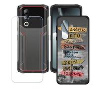BMPNLSZ Funda para Doogee Blade20 Turbo (6,6"), Cover Suave Silicona TPU Carcasa Caso Protectora Case + Cristal Templado Film Vidrio Protector de Pantalla - LH100