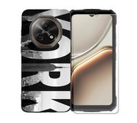 BMPNLSZ Funda para Doogee Fire 7, Suave Silicona TPU Canica Carcasa Caso Case + Cristal Templado Film Vidrio Protector de Pantalla para Doogee Fire 7 - BST5