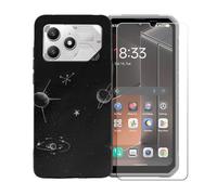 BMPNLSZ Funda para FairPhone 6+ + Protector de Cristal - BST14 | Suave Silicona TPU Canica Funda de teléfono Carcasa Resistente + Cristal Templado Film Vidrio Protector de Pantalla (6,31")