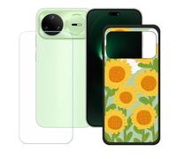 BMPNLSZ Funda para Huawei Nova 15 Pro, Cover Suave Silicona TPU Carcasa Caso Protectora Case + Cristal Templado Film Vidrio Protector de Pantalla para (6,84") - LH91