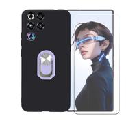 BMPNLSZ Funda para Nubia Red Magic 11S Pro++Púrpura Anillo+Vidrio Templado