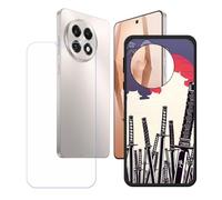 BMPNLSZ Funda para Oneplus 13R, Cover Suave Silicona TPU Carcasa Caso Protectora Case + Cristal Templado Film Vidrio Protector de Pantalla para (6,78") - LH51