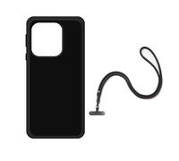 BMPNLSZ Funda para OPPO Find X9S (6,59") + 67CM Negra Correa