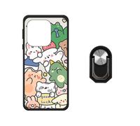 BMPNLSZ Funda para OPPO Find X9S + Negro Anillo - WZ22 | Suave Silicona Shell Cover Caso Bumper Anti-Golpes Carcasa (6,59")+ Negro Anillo de Soporte Giratorio Desmontable de 360°