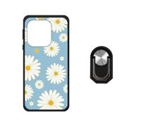 BMPNLSZ Funda para OPPO Find X9S + Negro Anillo - WZ27 | Suave Silicona Shell Cover Caso Bumper Anti-Golpes Carcasa (6,59")+ Negro Anillo de Soporte Giratorio Desmontable de 360°