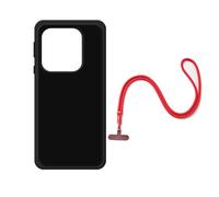 BMPNLSZ Funda para OPPO Find X9S Pro (6,32") + 67CM Rojo Correa