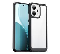 BMPNLSZ Funda para OPPO Reno14, Suave TPU Delgado Flexible Shell Cover Caso Bumper Anti-Golpes Carcasa Case (6,59")-MFXC - Negro