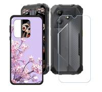 BMPNLSZ Funda para Oscal Marine 2 (6,56"), Cover Suave Silicona TPU Carcasa Caso Protectora Case + Cristal Templado Film Vidrio Protector de Pantalla - LH87