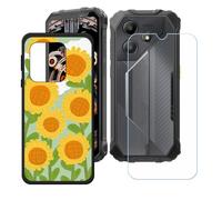 BMPNLSZ Funda para Oscal Marine 2 (6,56"), Cover Suave Silicona TPU Carcasa Caso Protectora Case + Cristal Templado Film Vidrio Protector de Pantalla - LH91