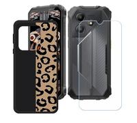 BMPNLSZ Funda para Oscal Marine 2 (6,56"), Cover Suave Silicona TPU Carcasa Caso Protectora Case + Cristal Templado Film Vidrio Protector de Pantalla - LH23
