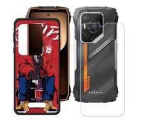 BMPNLSZ Funda para Oscal Pilot 3 (6,78"), Cover Suave Silicona TPU Carcasa Caso Protectora Case + Cristal Templado Film Vidrio Protector de Pantalla - LH41