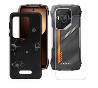 BMPNLSZ Funda para Oscal Pilot 3 (6,78"), Cover Suave Silicona TPU Carcasa Caso Protectora Case + Cristal Templado Film Vidrio Protector de Pantalla - LH98
