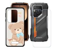 BMPNLSZ Funda para Oscal Pilot 3 (6,78"), Cover Suave Silicona TPU Carcasa Caso Protectora Case + Cristal Templado Film Vidrio Protector de Pantalla - LH70