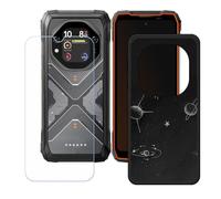 BMPNLSZ Funda para Oscal Tank 1 (6,78"), Cover Suave Silicona TPU Carcasa Caso Protectora Case + Cristal Templado Film Vidrio Protector de Pantalla - LH98