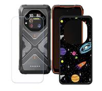 BMPNLSZ Funda para Oscal Tank 1 (6,78"), Cover Suave Silicona TPU Carcasa Caso Protectora Case + Cristal Templado Film Vidrio Protector de Pantalla - LH93