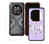 BMPNLSZ Funda para Oscal Tank 1 (6,78"), Cover Suave Silicona TPU Carcasa Caso Protectora Case + Cristal Templado Film Vidrio Protector de Pantalla - LH85