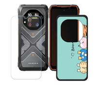 BMPNLSZ Funda para Oscal Tank 1 (6,78"), Cover Suave Silicona TPU Carcasa Caso Protectora Case + Cristal Templado Film Vidrio Protector de Pantalla - LH68