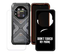 BMPNLSZ Funda para Oscal Tank 1 (6,78"), Cover Suave Silicona TPU Carcasa Caso Protectora Case + Cristal Templado Film Vidrio Protector de Pantalla - LH9