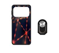 BMPNLSZ Funda para Poco F9 Ultra + Negro Anillo - WZ3 | Suave Silicona Shell Cover Caso Bumper Anti-Golpes Carcasa (6,9")+ Negro Anillo de Soporte Giratorio Desmontable de 360°