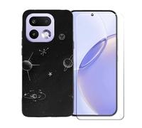 BMPNLSZ Funda para Realme 16 Pro 5G, Suave Silicona TPU Canica Carcasa Caso Case + Cristal Templado Film Vidrio Protector de Pantalla para Realme 16 Pro 5G - BST14
