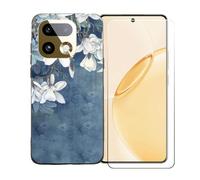BMPNLSZ Funda para Realme 16 Pro+ 5G, Suave Silicona TPU Canica Carcasa Caso Case + Cristal Templado Film Vidrio Protector de Pantalla para Realme 16 Pro+ 5G - BST11