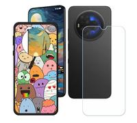 BMPNLSZ Funda para TCL 60 Ultra Nxtpaper, Cover Suave Silicona TPU Carcasa Caso Protectora Case + Cristal Templado Film Vidrio Protector de Pantalla para (7,2") - LH73