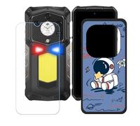 BMPNLSZ Funda para Ulefone Armor 29 Pro Thermal (6,67"), Cover Suave Silicona TPU Carcasa Caso Protectora Case + Cristal Templado Film Vidrio Protector de Pantalla - LH69