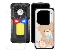 BMPNLSZ Funda para Ulefone Armor 29 Pro Thermal (6,67"), Cover Suave Silicona TPU Carcasa Caso Protectora Case + Cristal Templado Film Vidrio Protector de Pantalla - LH70