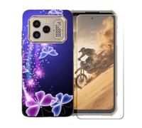 BMPNLSZ Funda para Ulefone Rugone Xever 8 + Protector de Cristal - BST7