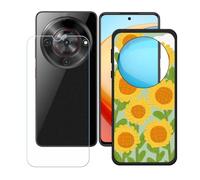 BMPNLSZ Funda para ZTE Blade A76 5G, Cover Suave Silicona TPU Carcasa Caso Protectora Case + Cristal Templado Film Vidrio Protector de Pantalla para (6,75") - LH91