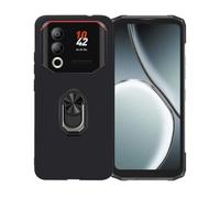 BMPNLSZ Negro Funda para Doogee Blade 20 Ultra + Negro Anillo de Soporte Giratorio Desmontable de 360°, Suave Silicona TPU Shell Cover Caso Bumper Anti-Golpes Carcasa Case.