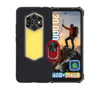 BMPNLSZ Negro Funda para Ulefone RugKing 5 Pro + Rojo Anillo de Soporte Giratorio Desmontable de 360°,Suave Silicona TPU Shell Cover Caso Bumper Anti-Golpes Carcasa Case.
