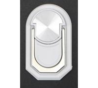 BMPNLSZ Soporte del Anillo del teléfono,Soporte del Anillo del Dedo de rotación multiángulo con Agarre del teléfono de Metal Pulido,Compatible con Todos los teléfonos Inteligentes - Blanco