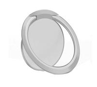 BMPNLSZ Soporte del Anillo del teléfono,Soporte del Anillo del Dedo de rotación multiángulo con Agarre del teléfono de Metal Pulido,Compatible con Todos los teléfonos Inteligentes - Plata