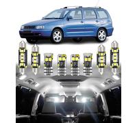 BMT xms Kit de Luces LED Interior para Volkswagen VW POLO MK3 III 6N 6N2 6NF 1994-2001, Bombilla LED Interior para Coches y Camiones, Blanco Brillante 6000K, 4 Piezas