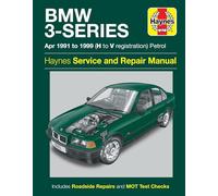 BMW 3-Series Petrol (Apr 91 - 99) Haynes Repair Manual