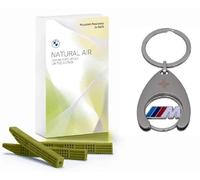 BMW Ambientador interior Natural Air Clear Mountain Freshness 3 palos + ficha de compra