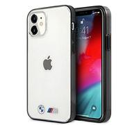 BMW BMHCP12SMBTOK - Funda para iPhone 12 Mini 5,4", Transparente Arena