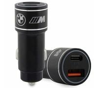 BMW Cargador BMCCMUSBCK PD-QC 3.0 20W Fast Charge Negro M Edition