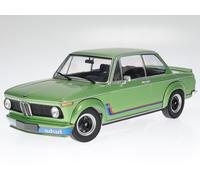 BMW e20 2002 Turbo 1973 verde met. modelo de coche 155026206 Minichamps 1:18