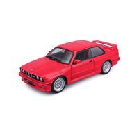 BMW e30 M3 1988 rojo modelo de coche 21100 Bburago 1:24