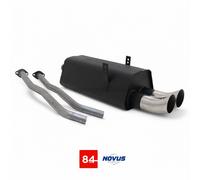 BMW E36 325i Silenciador Deportivo 2x76mm DTM 6 Cilindros