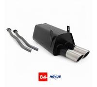 BMW E36 325i Silenciador Deportivo 2x76mm SR-Diseño 6 Cilindros