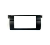 BMW E46 3 Series Double Din Radio Stereo Installation Dash Kit Bezel ABS Plastic OEM Style 1997-2005