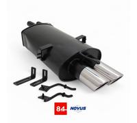 BMW E46 320I/325I/330I Doble Salida Silenciador Deportivo 2x76mm SR-Diseño